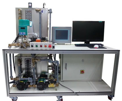 Industrial PCS trainer (FPCS-IPC-TOTAL) - PROCESS CONTROL SYSTEM - FESTECH